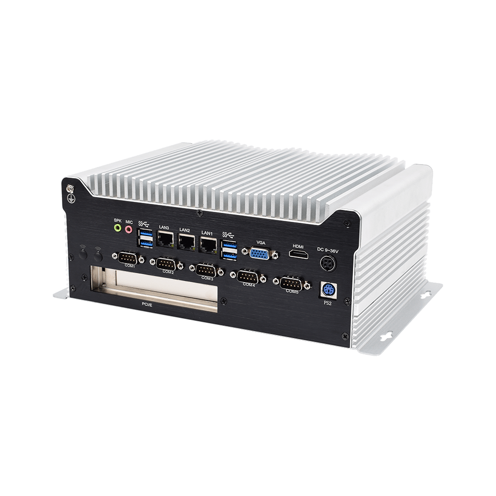 Industrial Box PC IBPC-1702H-3L5C-1P 3 LAN 5 COM--BASCO Industrial PC