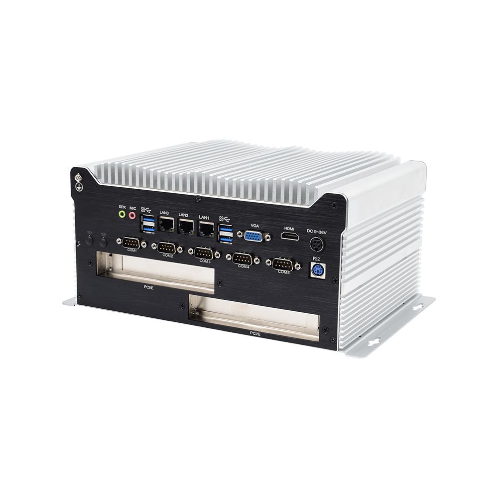 Industrial Box PC IBPC-1702H-3L5C-2P 3 LAN 5 COM--BASCO Industrial PC