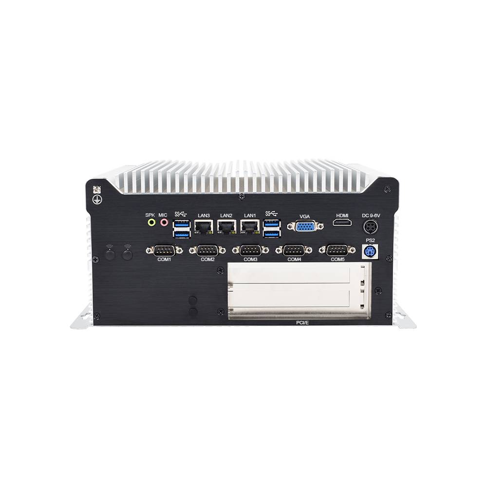 Industrial Box PC IBPC-1702H-3L5C-3P 3 LAN 5 COM--BASCO Industrial PC