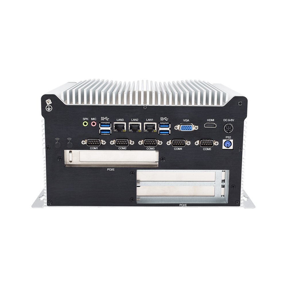 Industrial Box PC IBPC-1702H-3L5C-3P 3 LAN 5 COM--BASCO Industrial PC