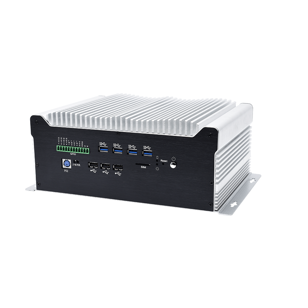 Industrial Box PC IBPC-1702H-9L2C4P-1P 9 LAN 2 COM 4 PoE--BASCO Industrial PC