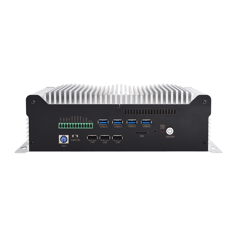 Industrial Box PC IBPC-1702H-9L2C6P-0P 9 LAN 2 COM 6 PoE--BASCO Industrial PC