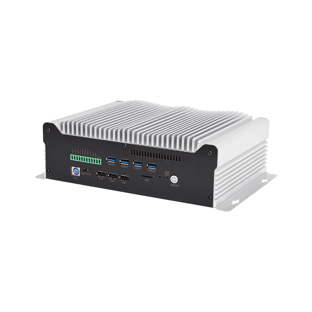 Industrial Box PC IBPC-1702H-9L2C6P-0P 9 LAN 2 COM 6 PoE--BASCO Industrial PC