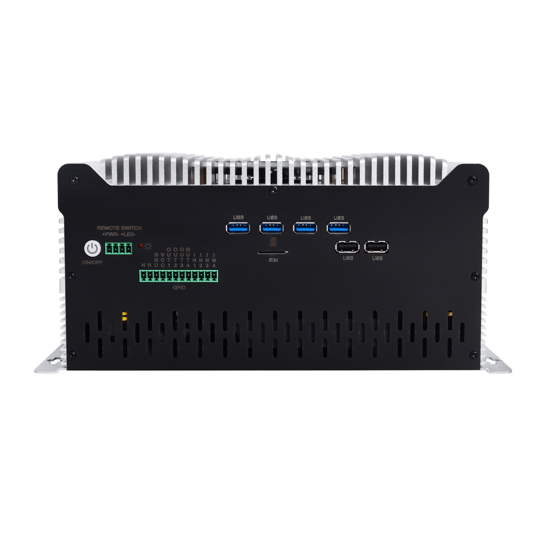 Industrial Box PC IBPC-2301H-3L5C-2P 3 LAN 5 COM 12th/13th/14th CPU--BASCO Industrial PC