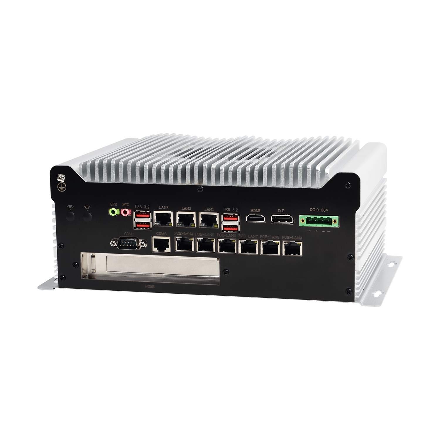 Industrial Box PC IBPC-2301H-9L2C6P-Ultra 9 LAN 2 COM 6 PoE--BASCO Industrial PC