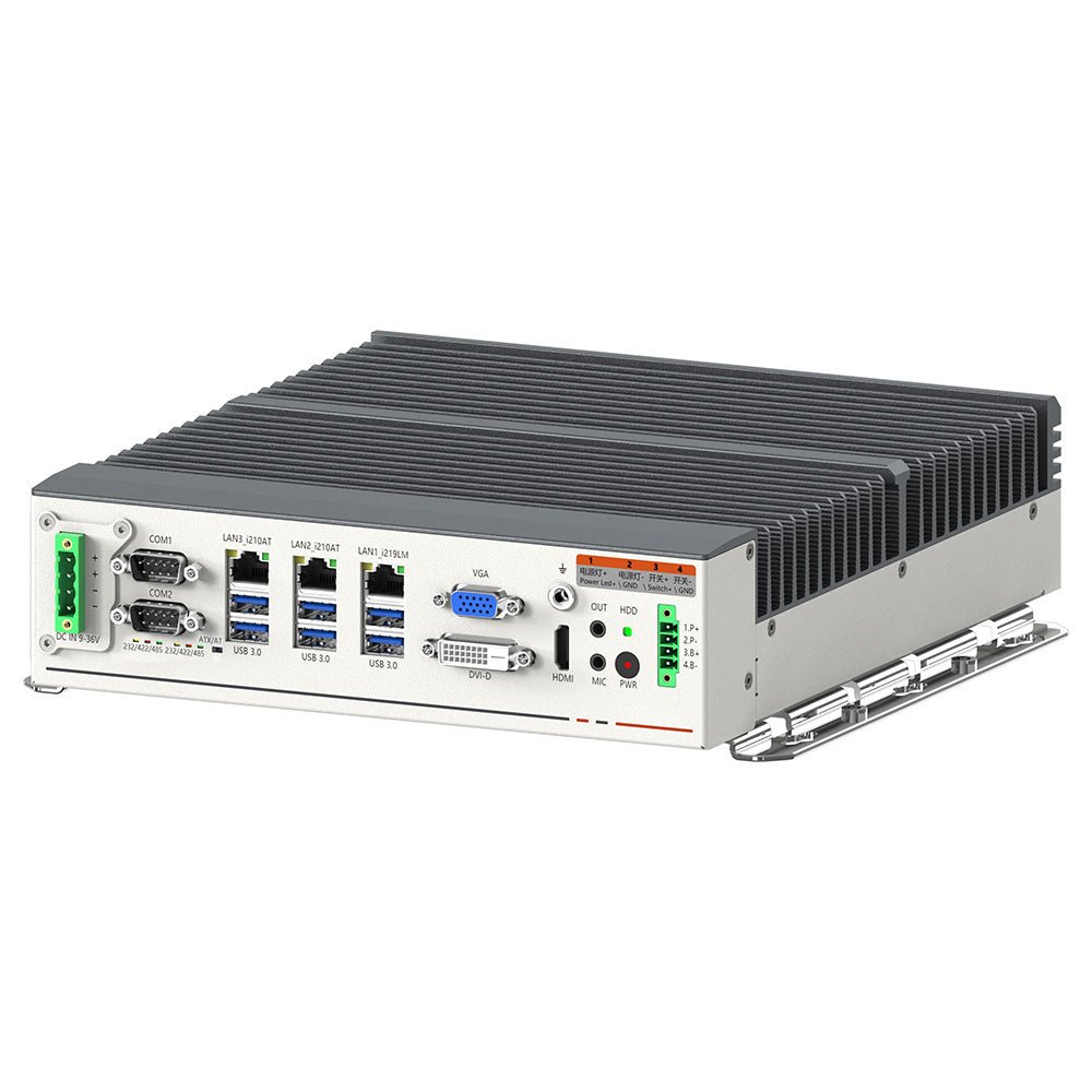 Expandable Industrial BOX PC Customizable Interfaces by slot Card-BASCO Industrial PC