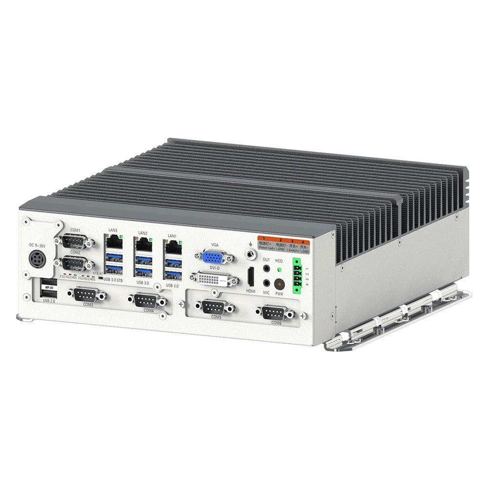 Expandable Industrial BOX PC Customizable Interfaces by slot Card-BASCO Industrial PC