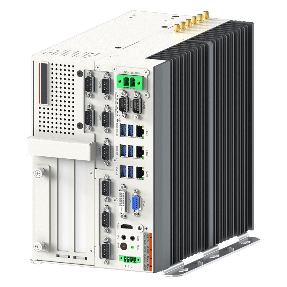 Expandable Industrial BOX PC Customizable Interfaces by slot Card-BASCO Industrial PC