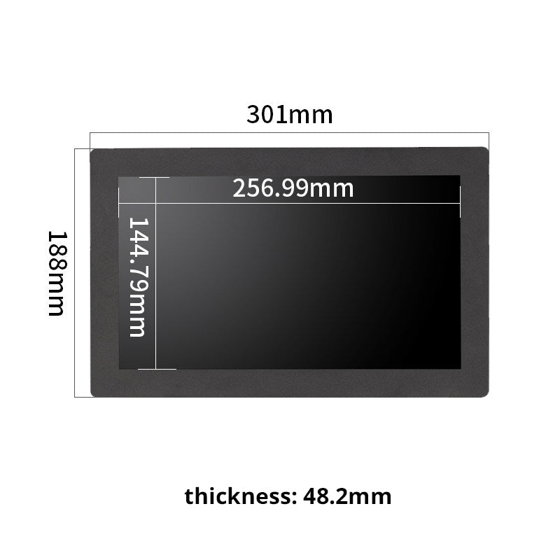 Industrial Embedded Panel Touch Screen Monitor IEPM 7" to 27" HD Capacitive or Resistive Touch--BASCO Industrial PC