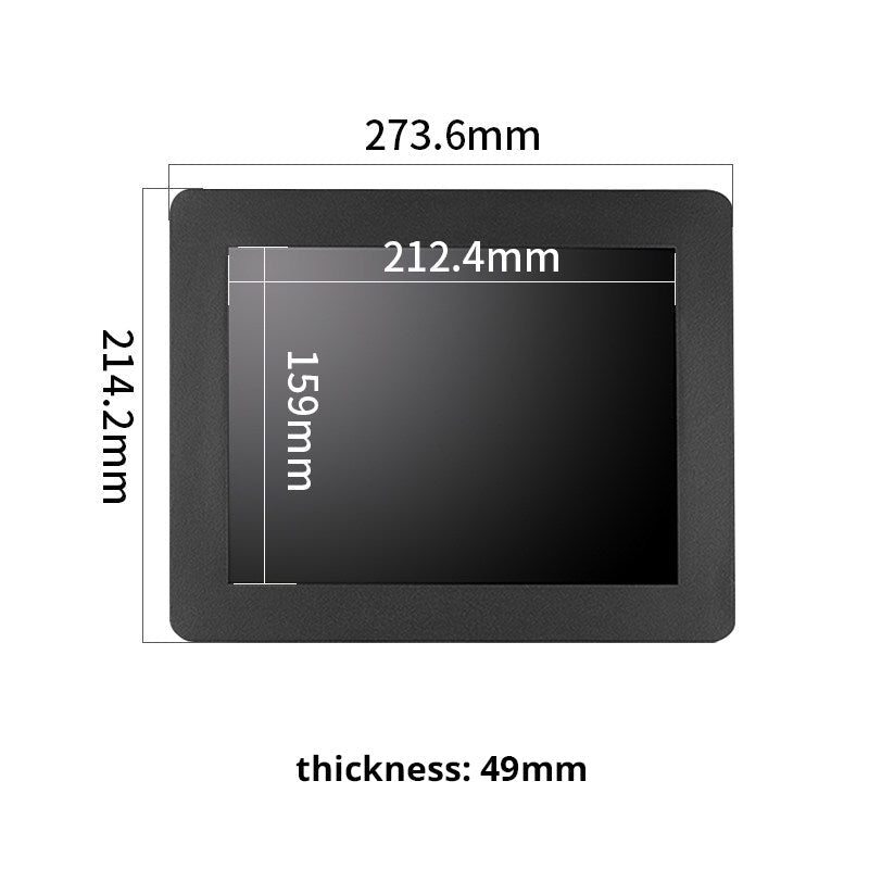 Industrial Embedded Panel Touch Screen Monitor IEPM 7" to 27" HD Capacitive or Resistive Touch--BASCO Industrial PC