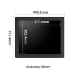 Industrial Embedded Panel Touch Screen Monitor IEPM 7" to 27" HD Capacitive or Resistive Touch--BASCO Industrial PC