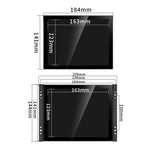 Industrial Flat Panel Touch Screen Monitor IFPM 7" to 23.8" Capacitive or Resistive Touch--BASCO Industrial PC