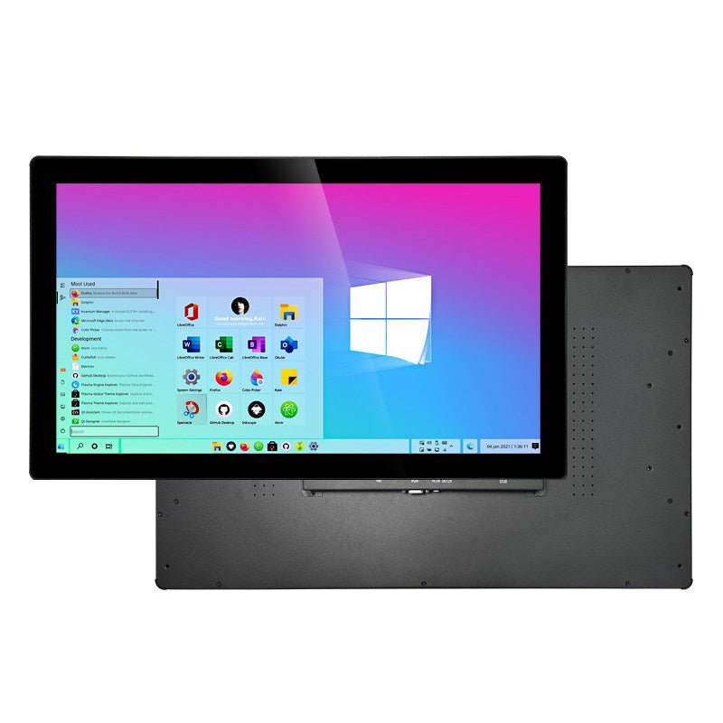 Industrial Flat Panel Touch Screen Monitor IFPM 7" to 23.8" Capacitive or Resistive Touch--BASCO Industrial PC