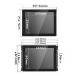Industrial Flat Panel Touch Screen Monitor IFPM 7" to 23.8" Capacitive or Resistive Touch--BASCO Industrial PC