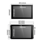 Industrial Flat Panel Touch Screen Monitor IFPM 7" to 23.8" Capacitive or Resistive Touch--BASCO Industrial PC