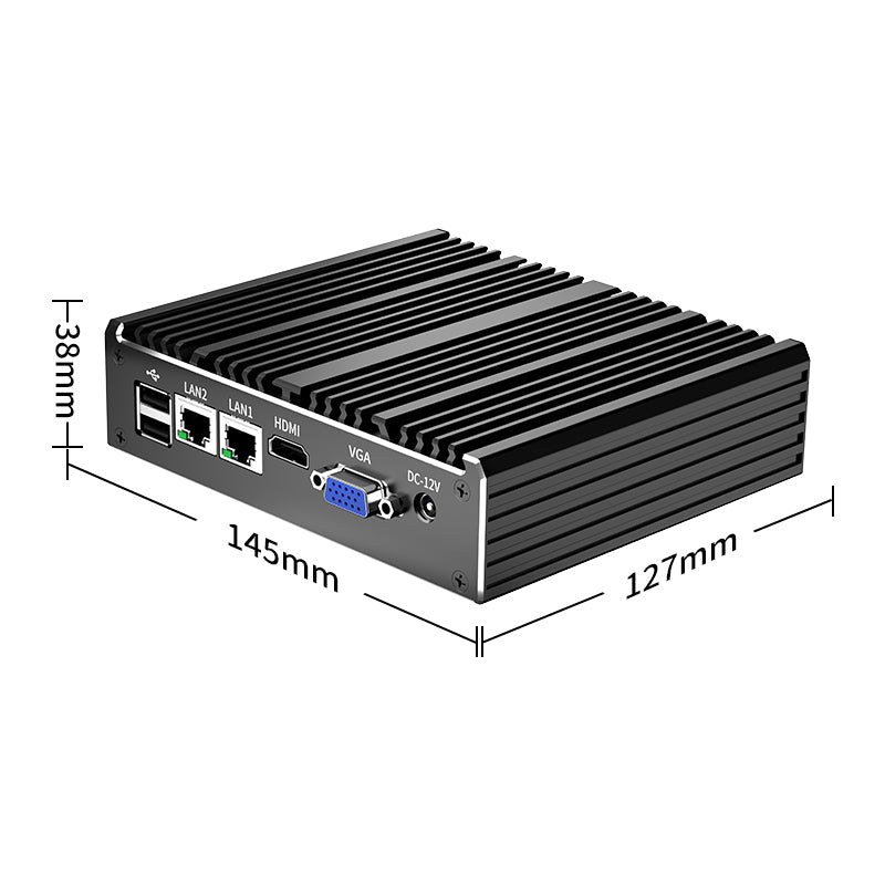 Industrial PC BSC-SG-N2840/N2930/J1900-2C-2L-P--BASCO Industrial PC