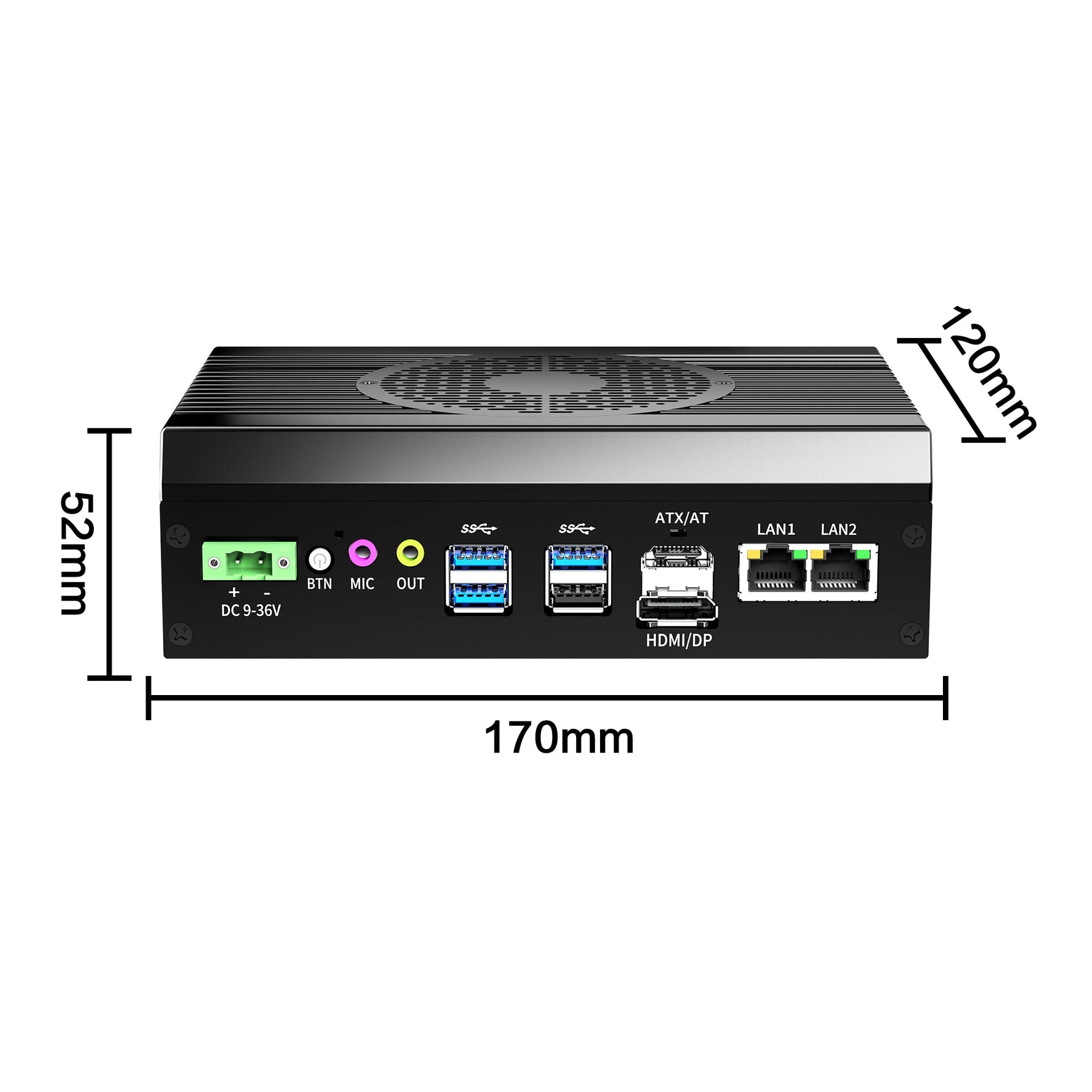 Fan & Fanless Mini Industrial PC with i3/i5/i7 Options-BASCO Industrial PC
