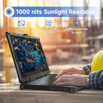RLC1156A 15.6 inch Rugged Laptop Tablet for Harsh Environment--BASCO Industrial PC