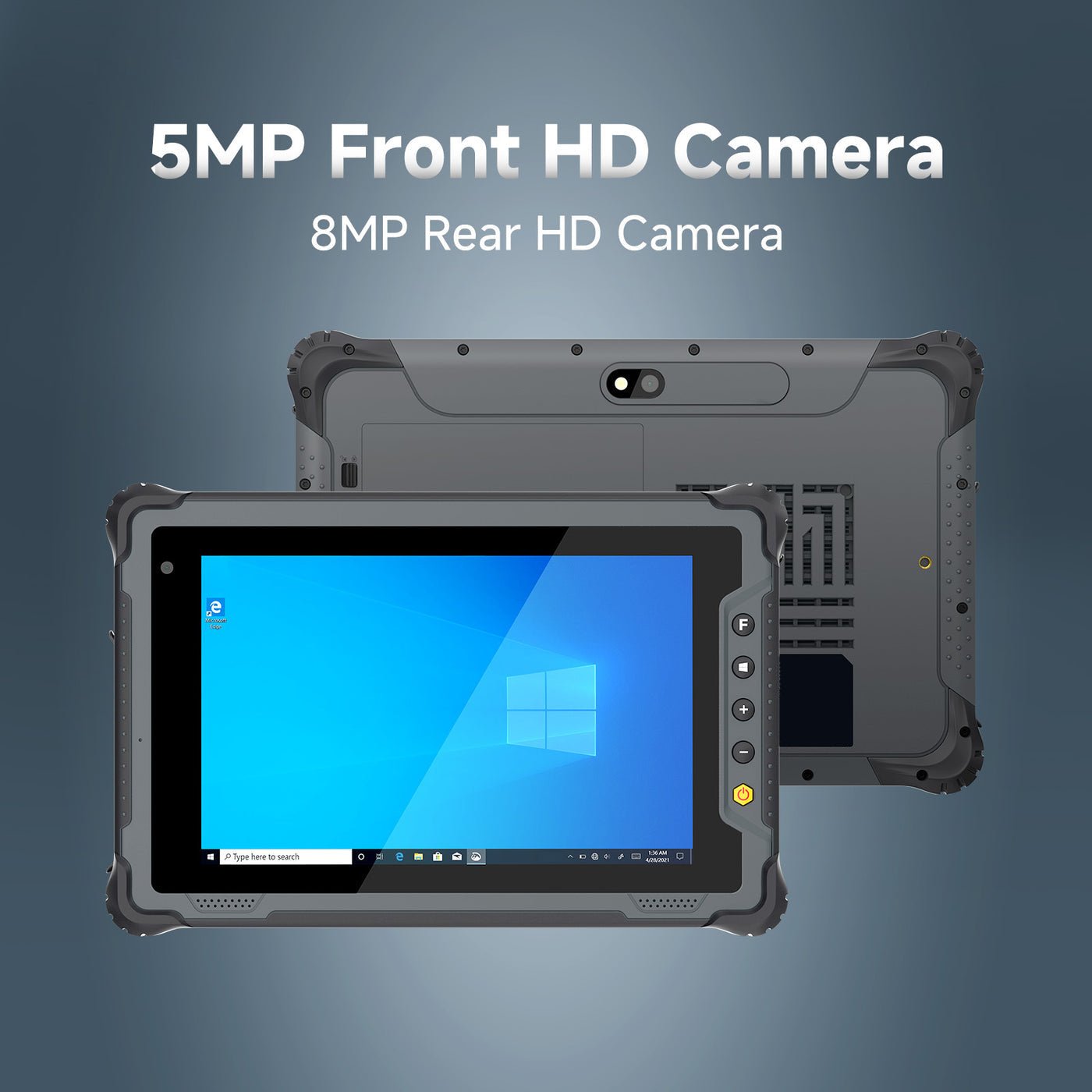 RTC1080J 8 inch Windows 11 Industrial Rugged Tablet PC--BASCO Industrial PC