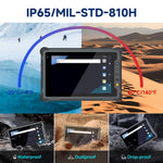 RTC1080T 8 inch Rugged Android Tablet PC--BASCO Industrial PC