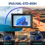 RTC1122A 12.2 inch Windows Rugged Tablet Computer--BASCO Industrial PC