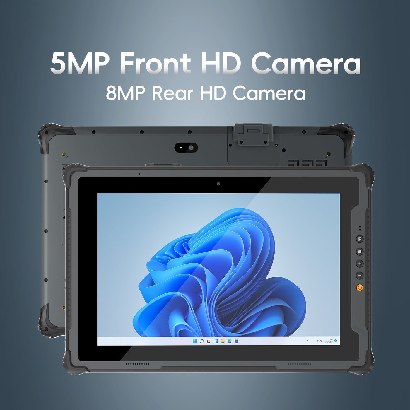 RTC1122A 12.2 inch Windows Rugged Tablet Computer--BASCO Industrial PC