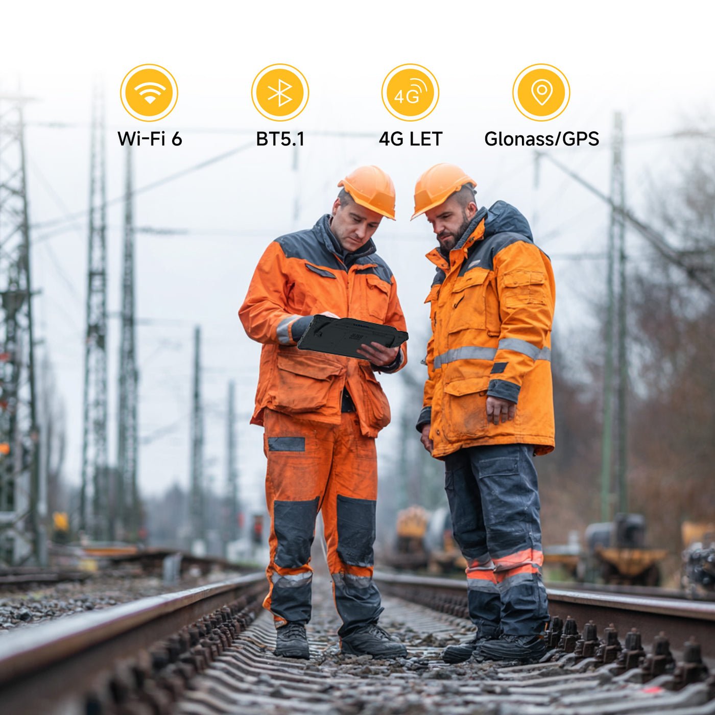 RTC1140A 14 inch Windows Industrial Rugged Tablet--BASCO Industrial PC
